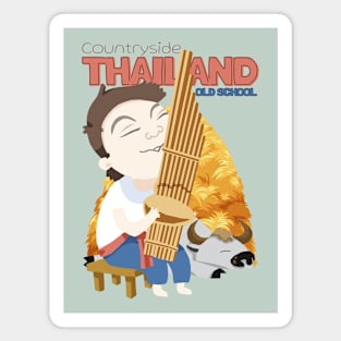 Vintage Countryside Thailand Magnet